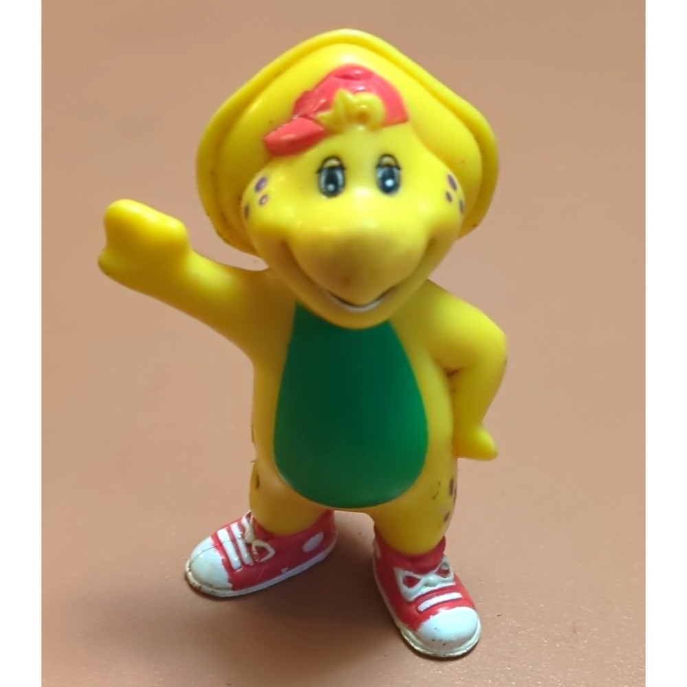 Vintage 1990s Barney & Friends BJ Dinosaur Toy Figure